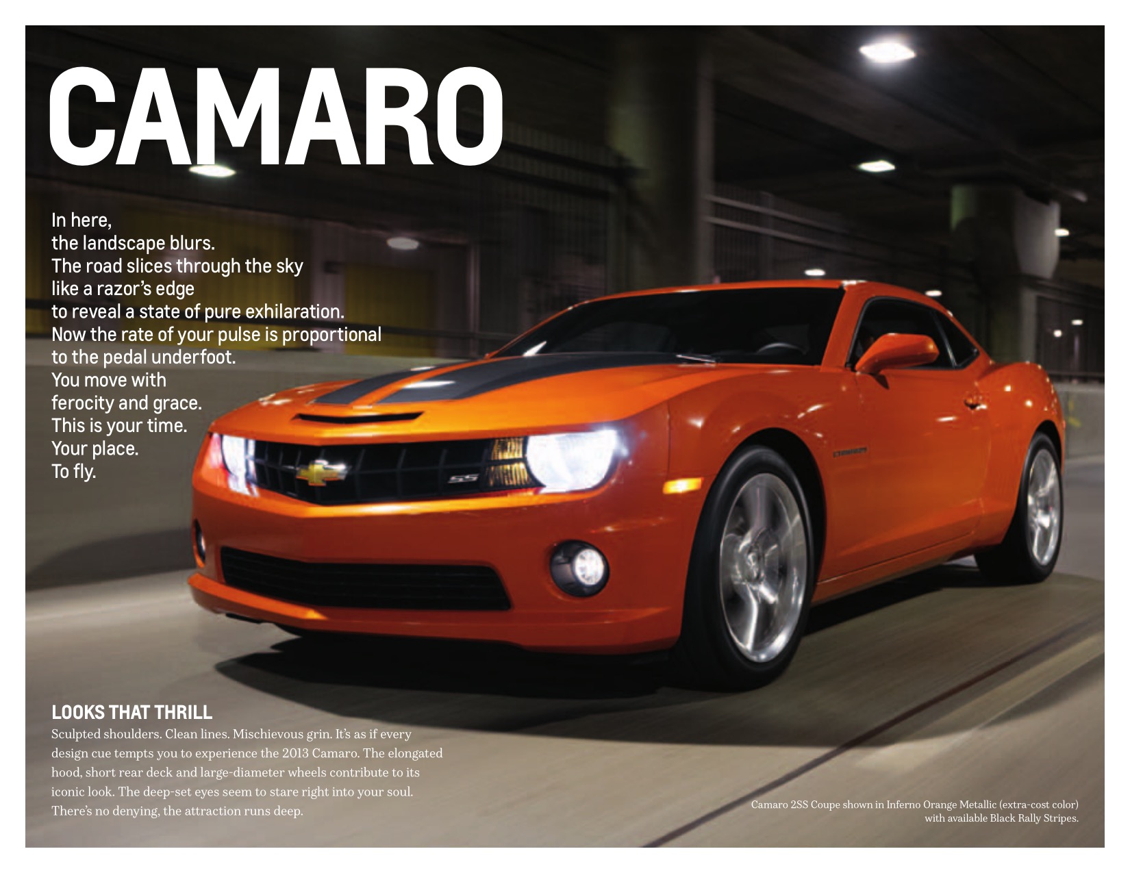 2013 Chev Camaro Brochure Page 16